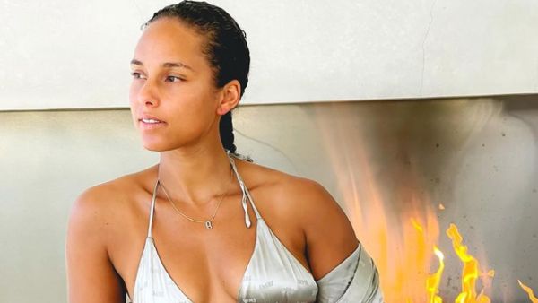 Keys was in town when Italian tenor Andrea Bocelli performed at the UNESCO World Heritage Site, AlUla.