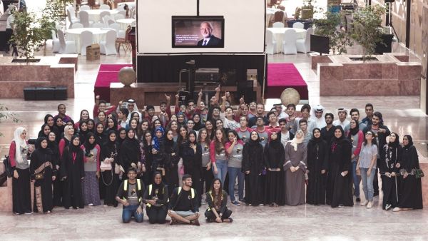 During the event CMU-Q Class Of 2021: Largest Percentage Of Qataris In More Than A Decade