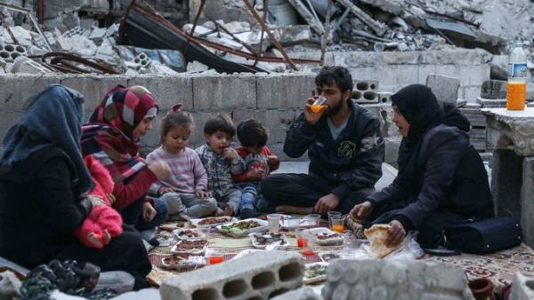 Iftar in Idlib