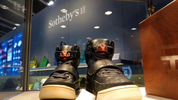 Kanye West's 'Grammy Worn’ Sneakers