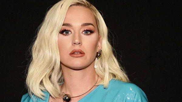 Singer Katy Perry steps out in Alaia creation on ‘American Idol’ set