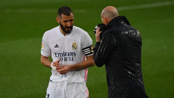The Blancos boss saw his fellow Frenchman bag another two goals in a win over Cadiz and is looking for him to stick around "for a long time" (Photo: AFP)