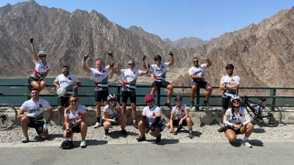 15 Members of PwC Middle East Cycle 700 Kilometers Through 7 Emirates in 7 Days