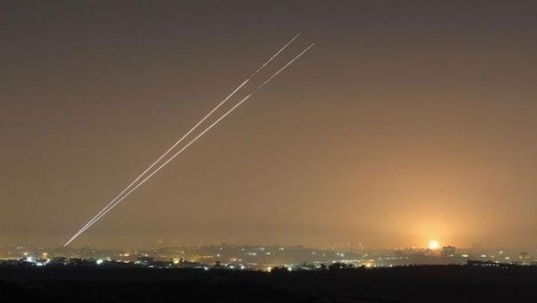 إطلاق صواريخ من غزة