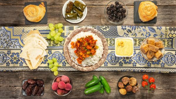 Ifthar evening meal for Ramadan 