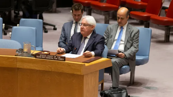 Special envoy to Yemen tries to get negotiations underway on Yemen 