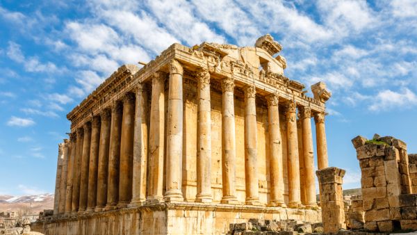 Ancient Roman temple of Bacchus