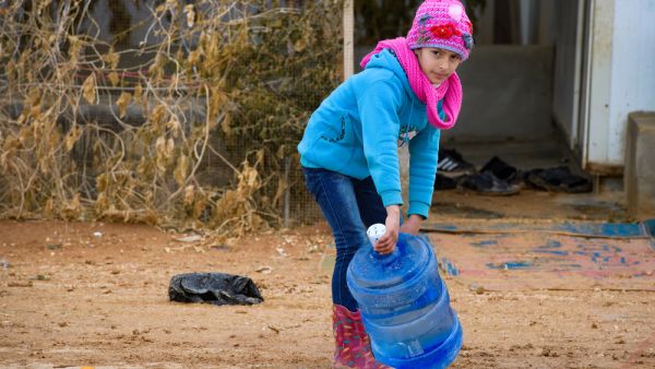 Refugee camp in Jordan 
