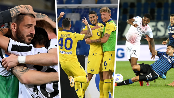 نتائج منحت ميلان ويوفنتوس البطاقتين الأخيرتين المؤهلتين لدوري الأبطال