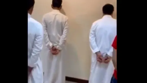ضبط 6 سعودين ظهروا بفيديو بوضعية خطيرة