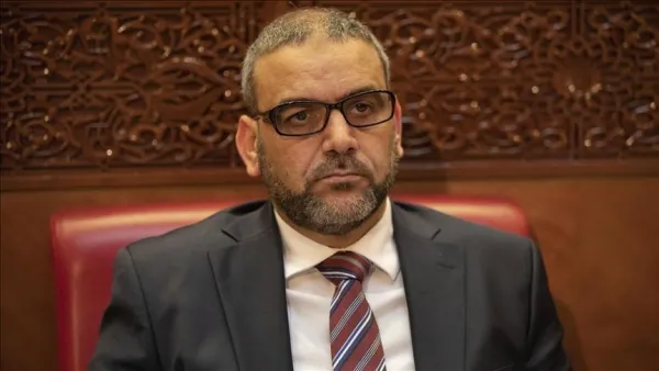  رئيس المجلس الأعلى للدولة الليبي خالد المشري