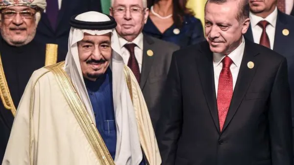 الملك سلمان يتلقى اتصالا هاتفيا من أردوغان