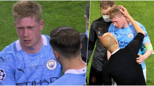 إصابة مؤثرة لدي بروينه