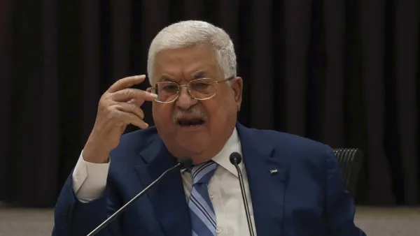  الرئيس الفلسطيني محمود عباس