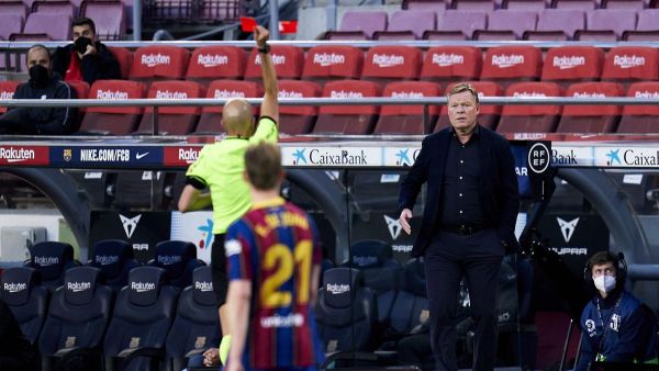 كومان يتعرض للطرد