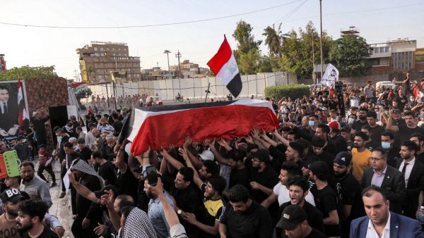 Protest movement icon Ihab al-Wazni killed 