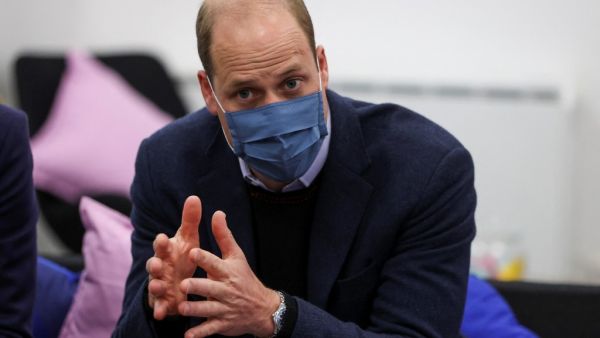 Britain's Prince William, Duke of Cambridge visits Base25 to mark mental health awareness week in Wolverhampton 