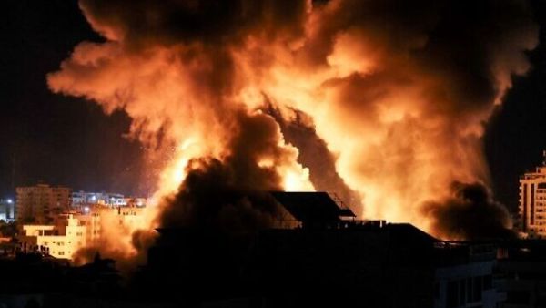 Gaza under Israeli attack 