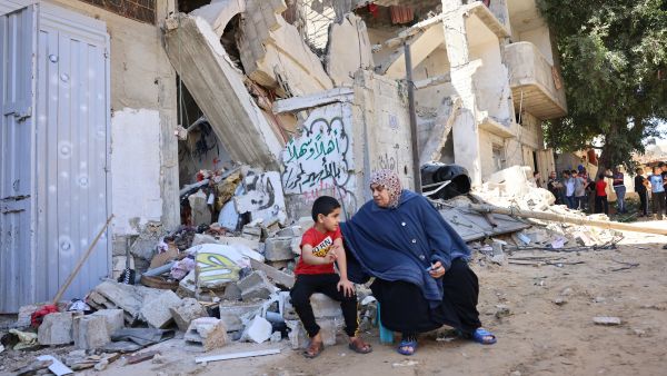 Destruction in Gaza 