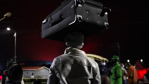 Thousands flee as DRC volcano may erupt for a second time