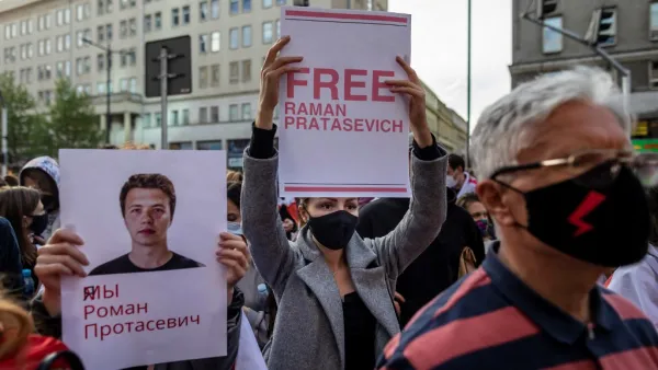 opposition activist Roman Protasevich was arrested