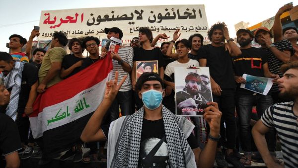 Iraqi protester shot dead at Tahrir Square.