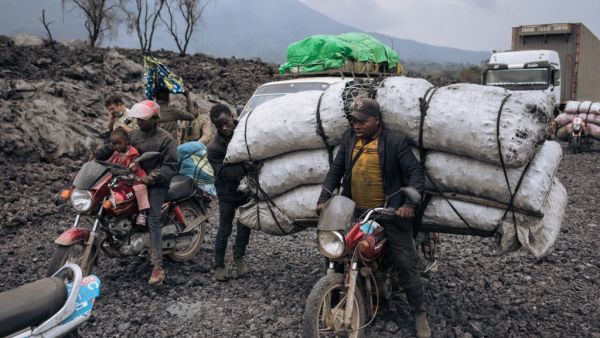 Nearly 416,000 people in DRC displaced due to volcanic eruption