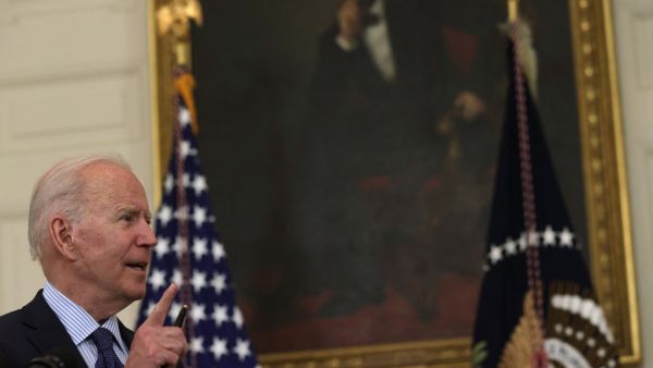 US President Joe Biden talked with Abu Dhabi Crown Prince