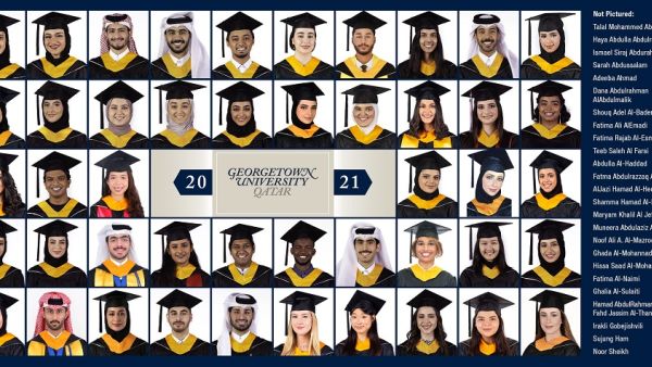 Georgetown Virtual 2021 Commencement Ceremony Celebrates 71 Seniors at QF 
