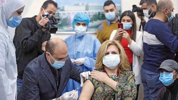 Vaccination marathon kicked off in Lebanon on Saturday.