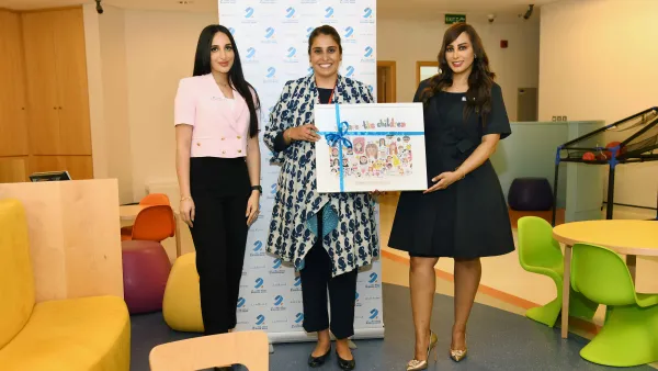 Burgan Bank Donates Musical Instruments To The Kuwait Association For Care Of Children In Hospital & Bayt Abdullah Children's Hospice 