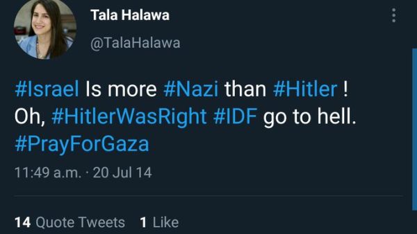 Tala Halawa is a "digital journalist" for the  @BBC