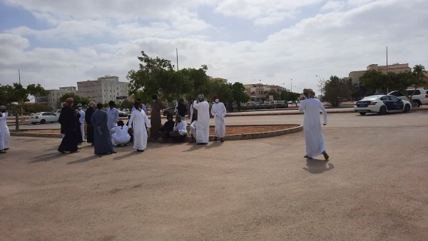Unemployment protests in Oman