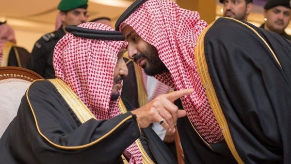 الملك سلمان وولي العهد الأمير محمد