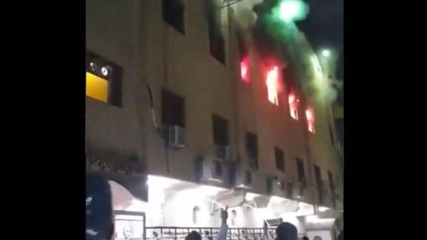 حريق في كنيسة ماري مينا والملاك سوريال