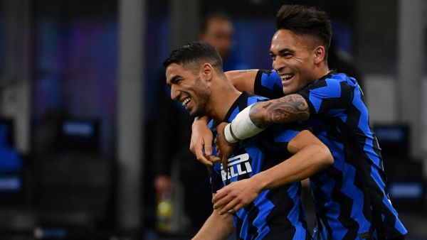 Two men that helped Inter to Serie A title glory in 2020-21 are seeing moves away from San Siro mooted in the summer window (Photo: AFP)
