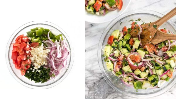 سلطة خيار سوبر فريش