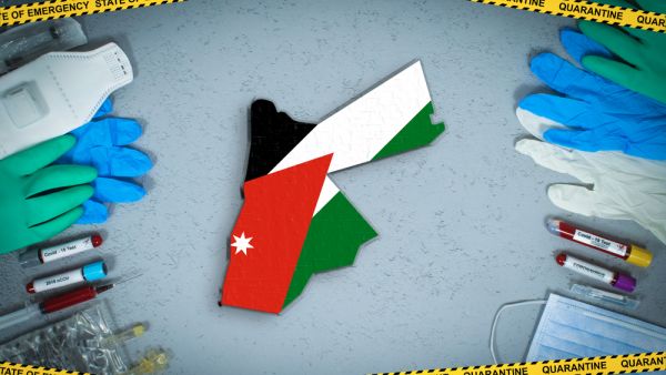 A convoy of Jordanian medical aid arrives to Gaza