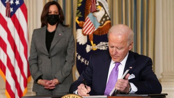 US President Joe Biden released his tax returns on Monday