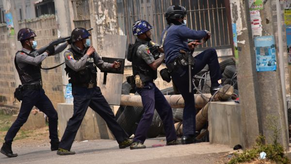 Three more people killed by the Myanmar military taking the death toll to 805