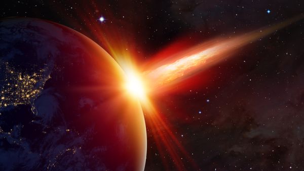 Giant asteroid heading towards Earth 