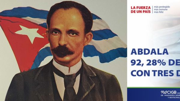 Abdala covid 19 coronavirus vaccine name behind jose marti poet cuban cuba
