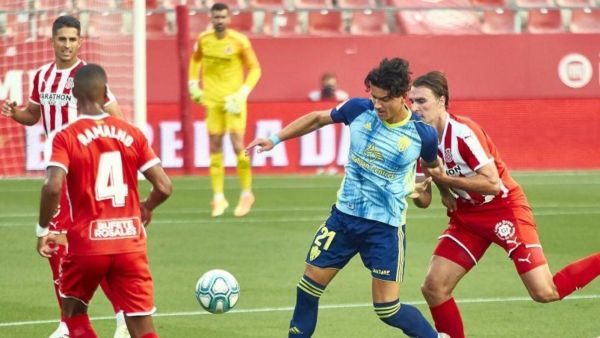 من مباراة الميريا وجيرونا