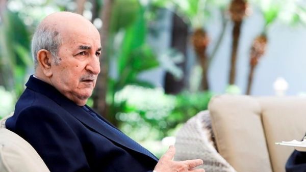 الرئيس الجزائري عبد المجيد تبون