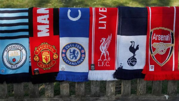 شعارات أندية إنجلترا التي شاركت في تأسيس دوري السوبر