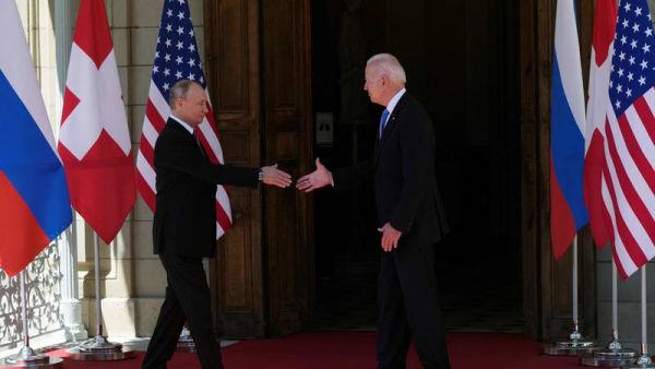  أعلن بوتين أنه اتفق مع بايدن على إجراء «مشاورات حول الأمن الإلكتروني».