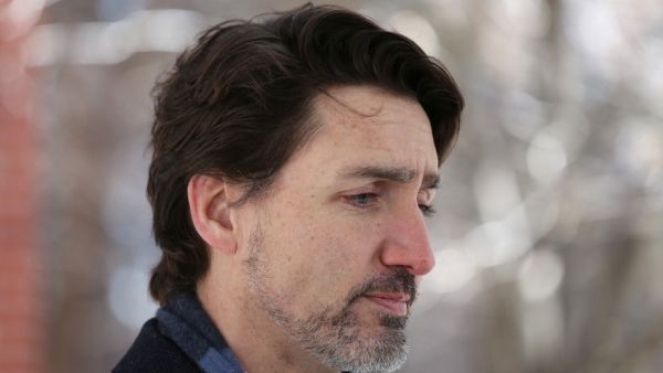  In this file photo taken on April 20, 2020 Canadian Prime Minister Justin Trudeau comments on the shooting in Nova Scotia during a news conference in Ottawa, Canada. Canada on May 27 formally apologized for interning more than 600 Italian-Canadians during World War II. Prime Minister Justin Trudeau, addressing the House of Commons, also apologized for harm suffered by members of the community, with about 31,000 declared "enemy aliens."  
