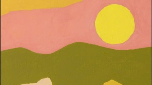 Otro gran cuadro de Etel Adnan