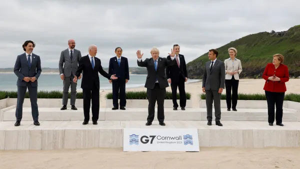 Welcome G7 Summit Cornwall 