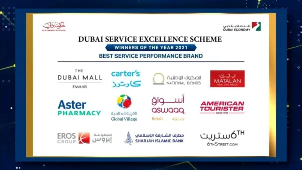 Dubai Economy Announces Winners Of 2021 Business Excellence Awards 